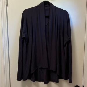 Athleta | Navy Open Front Cardigan Size Small